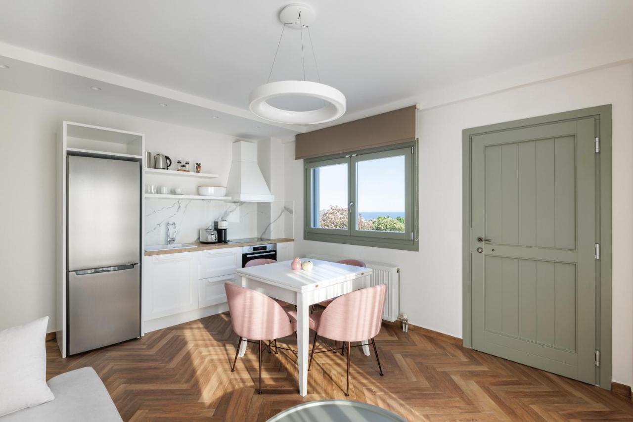 Helia All Seasons Apartments Astris Bagian luar foto